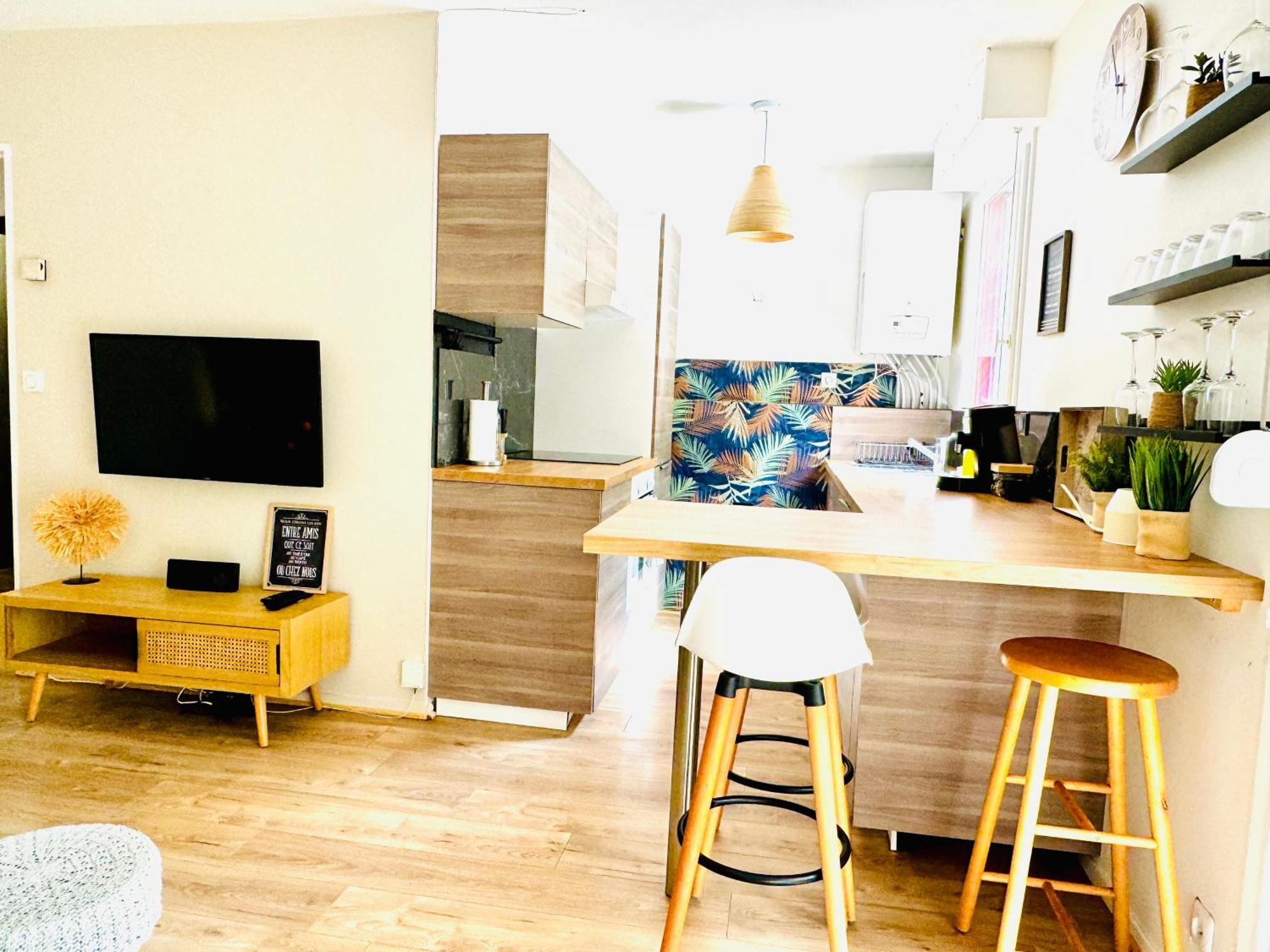 Bel Appartement Proche Parc & Lac 雷恩 外观 照片