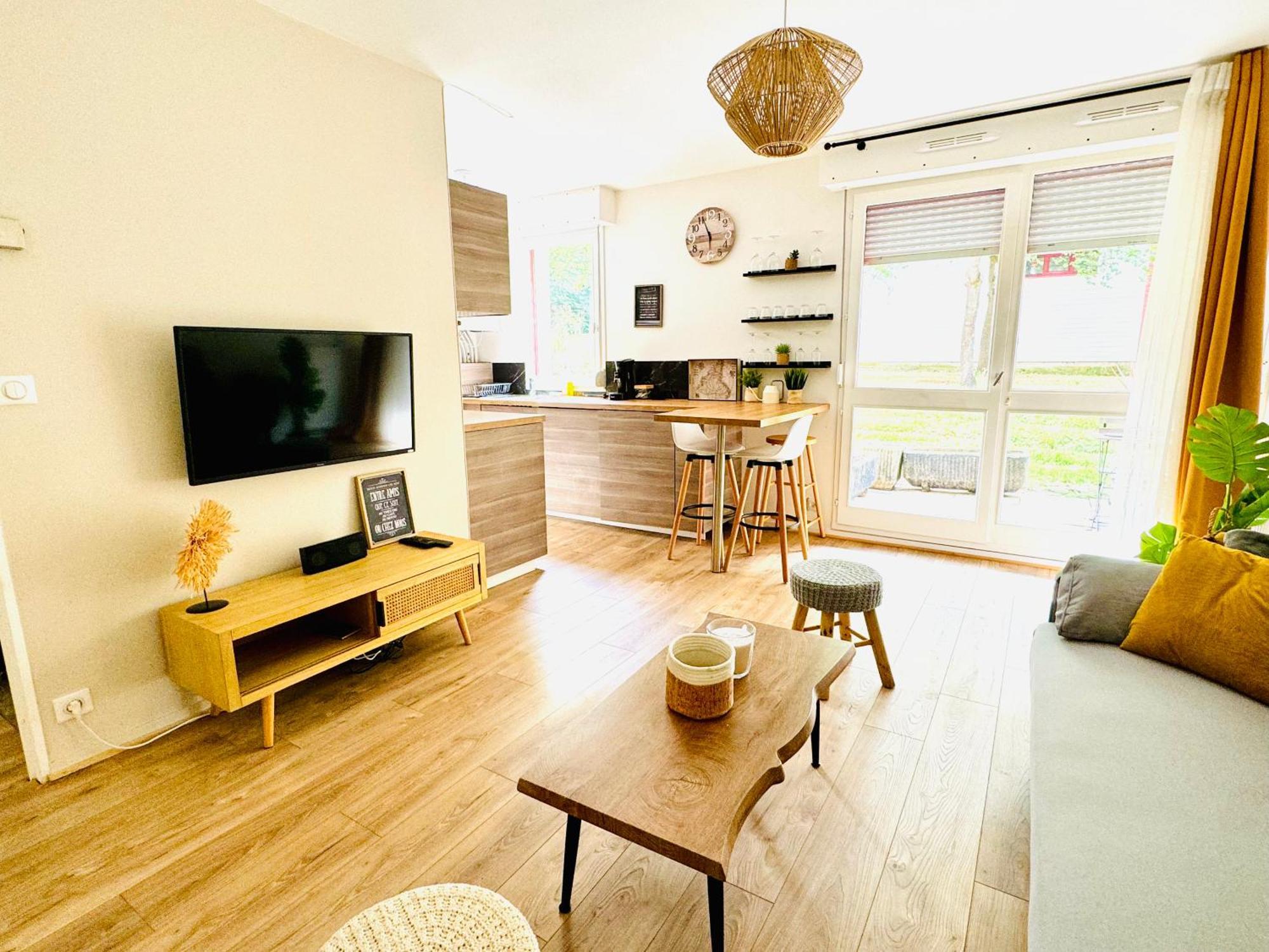 Bel Appartement Proche Parc & Lac 雷恩 外观 照片